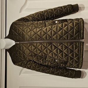 PARKA LONDON Quilted Bomber Jacket Sz S MSRP $250 NWOT